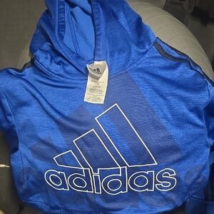 Adidas Vibrant Blue Pullover